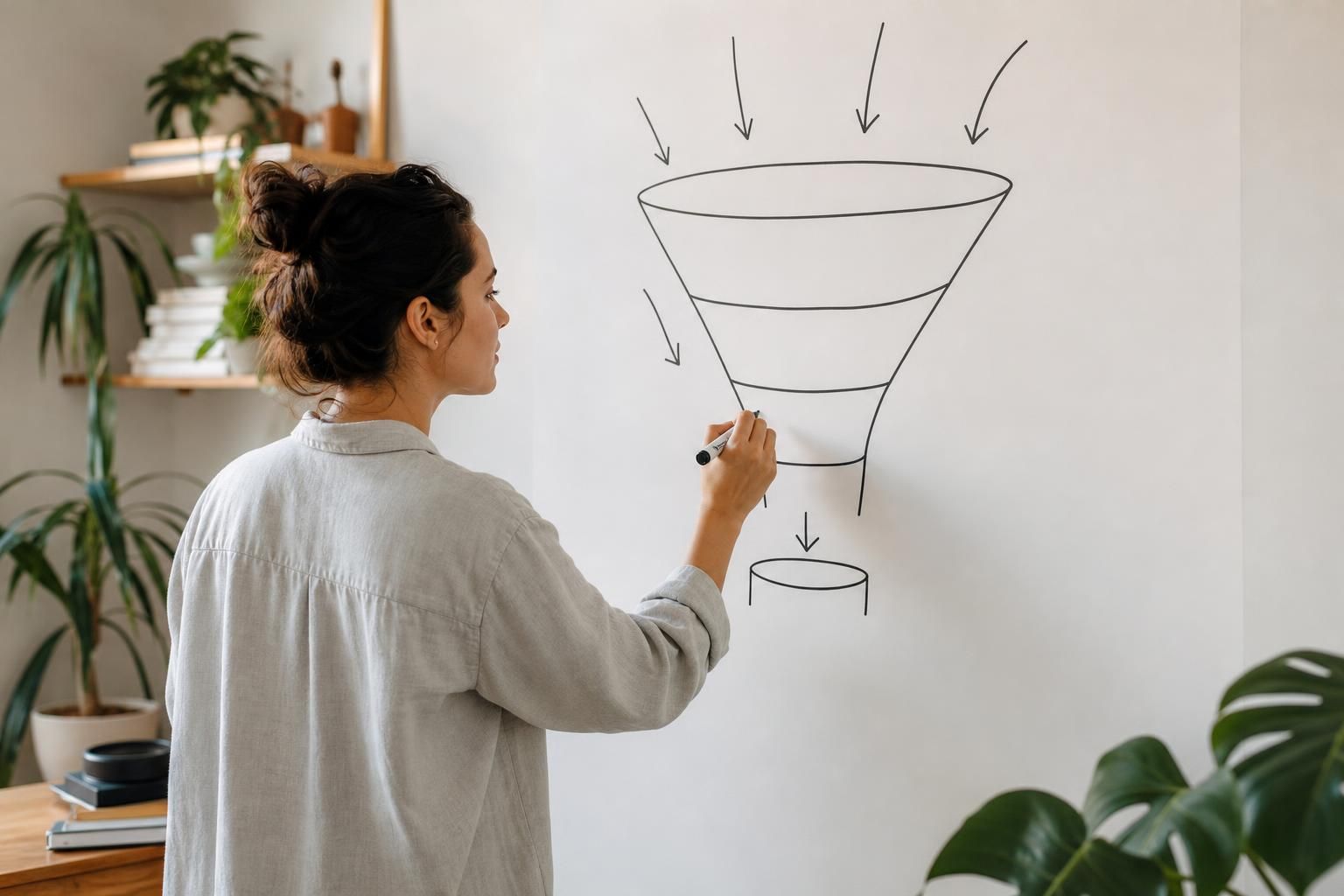 Illustration for Funnel Building Basics
