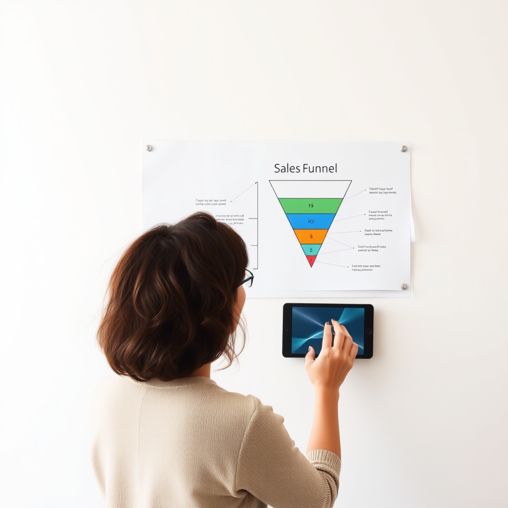 Illustration for What is the difference between a sales funnel and a marketing funnel?